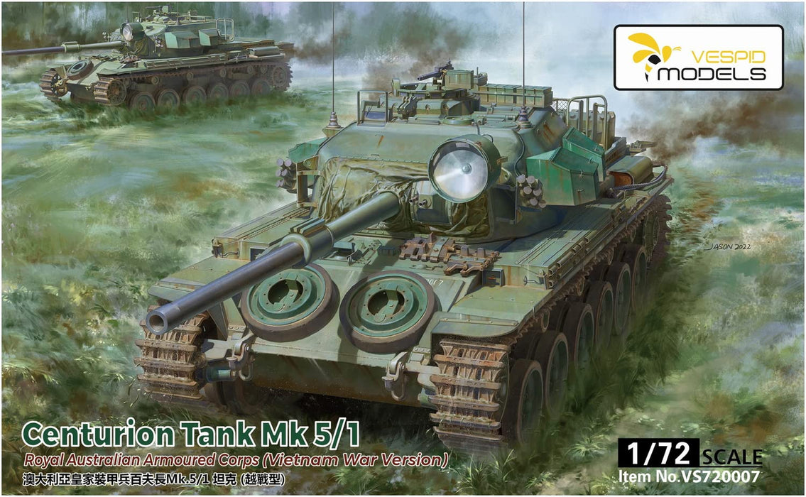 1/72 Centurion Tank(Militaly) Mk5/1 MBT Australian Army Vietnam War Version_7