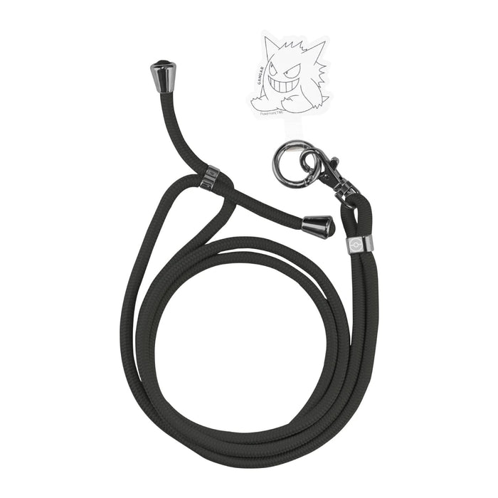 Gourmandise Pokemon Multi Ring Plus Strap Set Gengar POKE-804B 75cm Strap NEW_1
