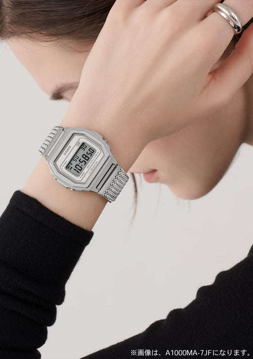 CASIO Wrist Watch Standard Premium Series A1000MA-7JF Unisex Stainless Steel NEW_2