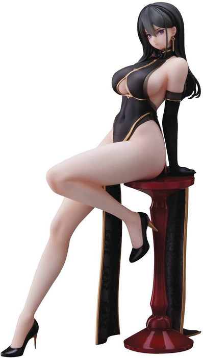 Union Creative Hayabusa Illustration Kuro China-san non-scale PVC&ABS Figure NEW_1