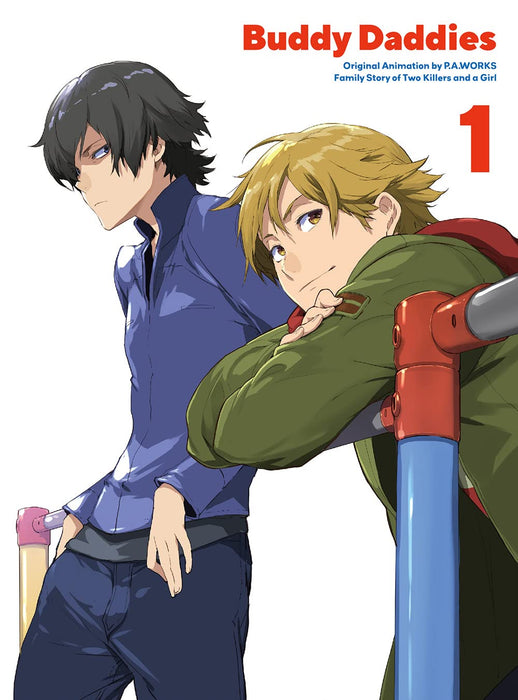 Blu-ray+OST CD Buddy Daddies Vol.1 First Edition with Booklet ANZX-16321 NEW_1