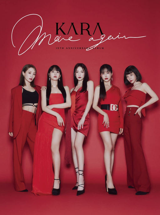 MOVE AGAIN KARA 15TH ANNIVERSARY ALBUM Japan Edition 2 CD+Blu-ray UICE-9023 NEW_1