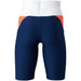 MIZUNO N2MB8078 Men's Swimsuit Exer Suit Half Spats Navy/Firey Coral Size S NEW_2