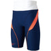 MIZUNO N2MB8078 Men's Swimsuit Exer Suit Half Spats Navy/Firey Coral Size S NEW_3