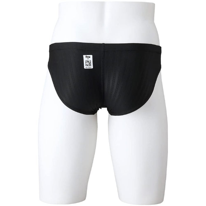 MIZUNO N2MB1025 Men's Swimsuit Stream Ace V Pants Black/Light Blue/Lime S NEW_2
