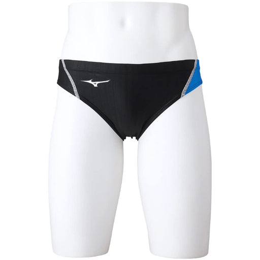 MIZUNO N2MB2921 Boy's Swimsuit STREAM ACE V Pants Size 130 Black/Light Blue NEW_1