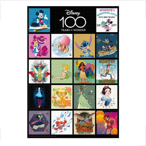Disney 100: Artists Series 1000 Piece Jigsaw Puzzle Tenyo (51x73.5cm) D-1000-011_1