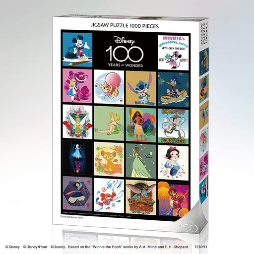 Disney 100: Artists Series 1000 Piece Jigsaw Puzzle Tenyo (51x73.5cm) D-1000-011_2