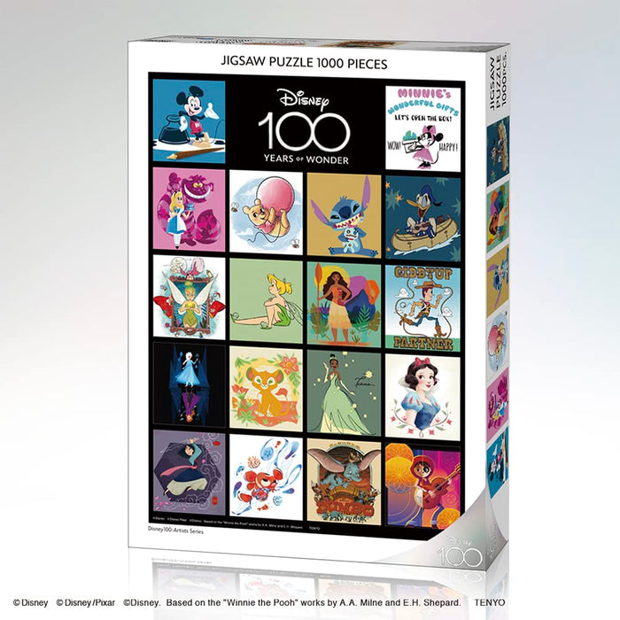 Disney 100: Artists Series 1000 Piece Jigsaw Puzzle Tenyo (51x73.5cm)  D-1000-011