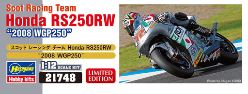 Hasegawa 1/12 Scot Racing Team Honda RS250RW 2008 WGP250 Model kit 21748 NEW_2