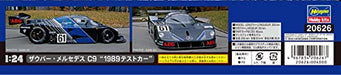 Hasegawa 1/24 SAUBER MERCEDES C9 1989 TEST CAR Plastic Model kit 20626 NEW_3