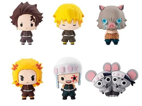 Chokorin Mascot Demon Slayer: Kimetsu no Yaiba Vol.4 Set of 6 50mm PVC w/stand_1