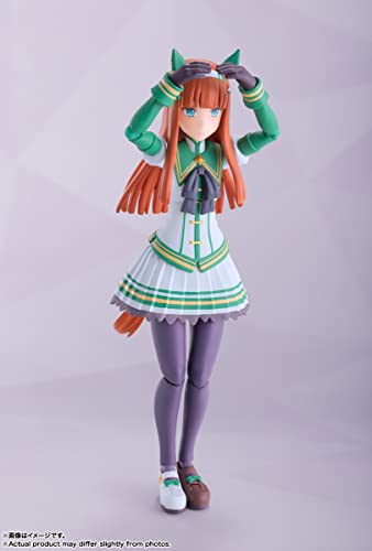 S.H.Figuarts Uma Musume Pretty Derby Silence Suzuka 134mm ABS&PVC Action Figure_2
