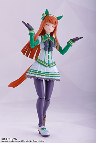 S.H.Figuarts Uma Musume Pretty Derby Silence Suzuka 134mm ABS&PVC Action Figure_3
