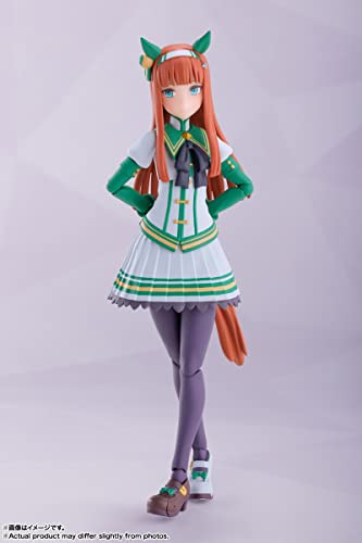 S.H.Figuarts Uma Musume Pretty Derby Silence Suzuka 134mm ABS&PVC Action Figure_4