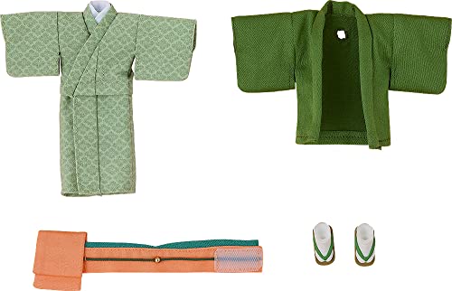 Nendoroid Doll Outfit Set: Kimono Girl Green ‎‎‎G16834 Fabric Doll Accessories_1