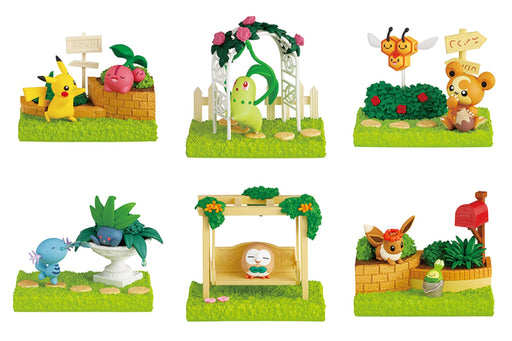 Re-Ment Pokemon Garden Komorebi Collection Toy Set of 6 PVC Figure Complete Set_1