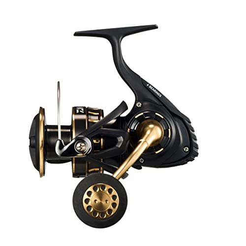 Daiwa Spinning Reel 23BG SW 6000D-P Black Gold Right & Left Handed 00065062 NEW_3
