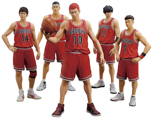 DiGiSM One and Only SLAM DUNK SHOHOKU STARTING MEMBER SET PVC Figure set of 5_1