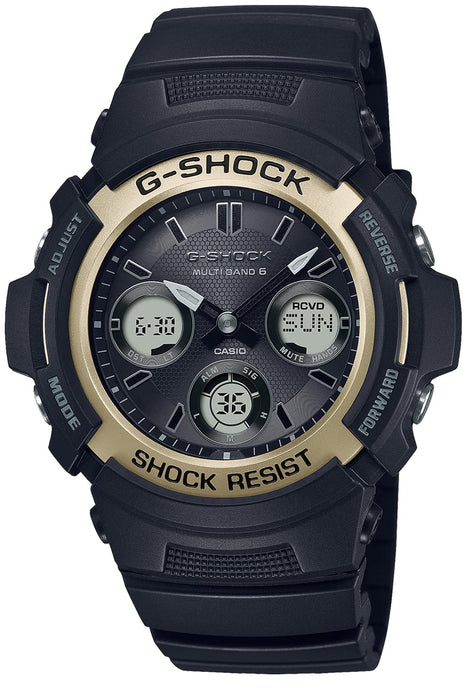 CASIO G-SHOCK AWG-M100SF-1A6JR FIRE PACKAGE ’23 Solar Radio Men's Watch NEW_1