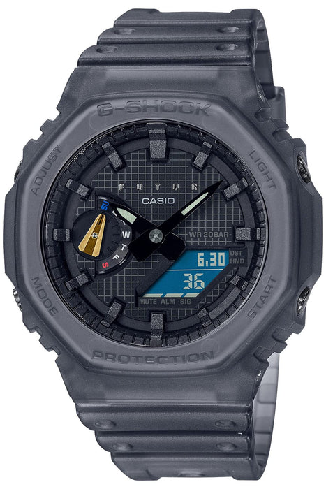 CASIO G-SHOCK GA-2100FT-8AJR FUTUR LIMITED Digital Carbon Core Clear Men Watch_1