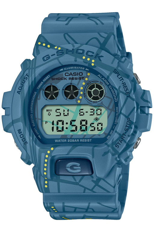 CASIO G-SHOCK DW-6900SBY-2JR Blue Treasure Hunt Limited Men's Watch Resin Band_1