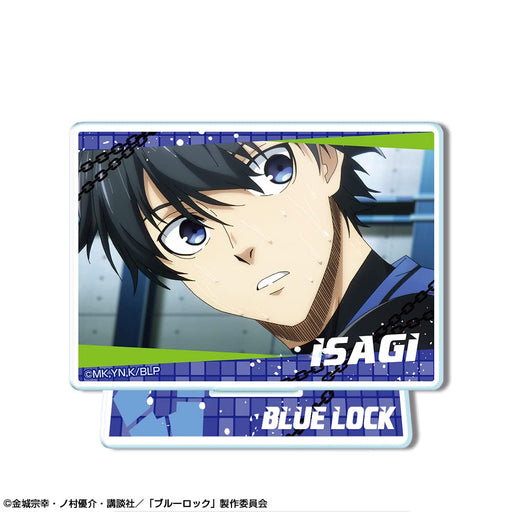 License Agent Blue Lock Mini Acrylic Stand Yoichi Isagi C AMAN-B003-m03 NEW_2