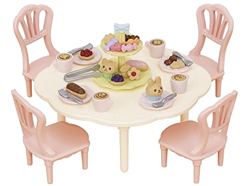 EPOCH Sylvanian Families doll Sweets Party Set Calico Critters KA-426 Multicolor_1