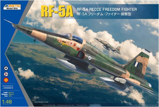 Kinetic 1/48 scale RF-5A Recce Fredoom Fighter Plastic Model Kit KNE48137 NEW_2