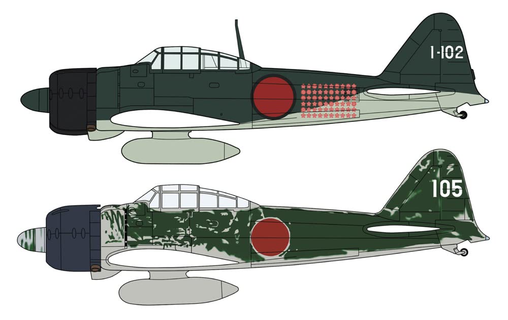 Mitsubishi A6M2b/A6M3 Zero Fighter Type 21/22 'Rabaul Ace Pilot Set' Kit 02437_1
