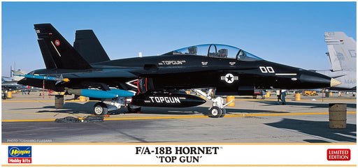 Hasegawa 1/72 US Navy F/A-18B Hornet 'TopGun' Plastic Model Kit 02436 NEW_1