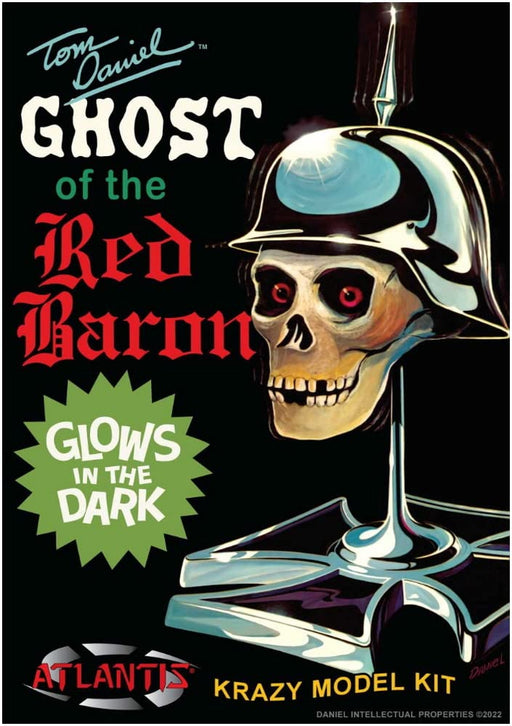 Atlantis 1/4 Tom Daniels Ghost of The Red Baron Glows in the Dark Kit ‎ NEW_2