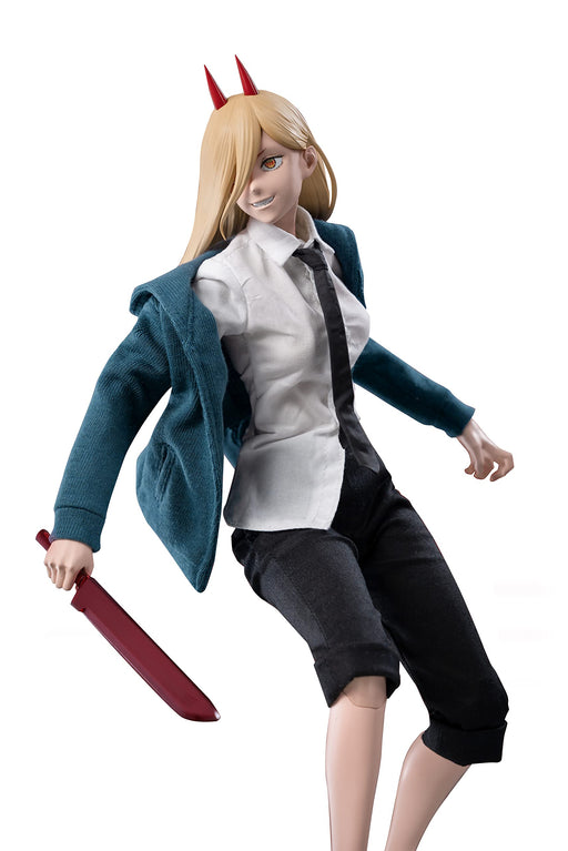 Figzero Chainsaw Man Power 1/6 scale ABS&PVC&POM Painted Action Figure w/nyako_2