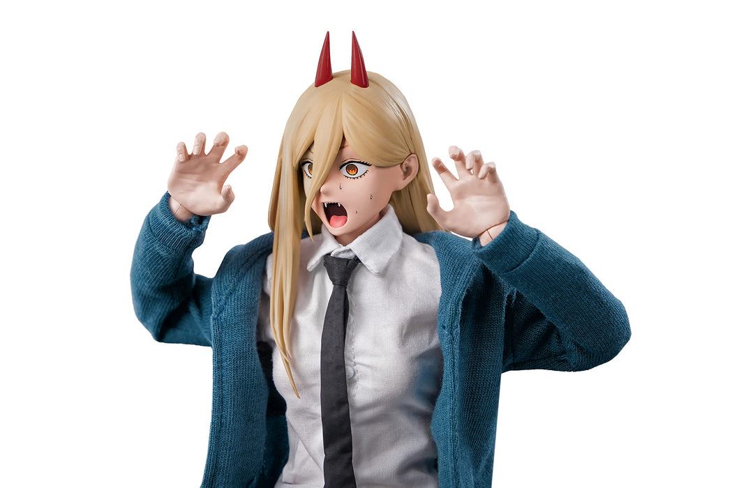 Figzero Chainsaw Man Power 1/6 scale ABS&PVC&POM Painted Action Figure w/nyako_4