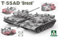Takom 1/35 soviet army T-55AD 'Drozd' medium tank(Militaly) Plastic Model Kit_3