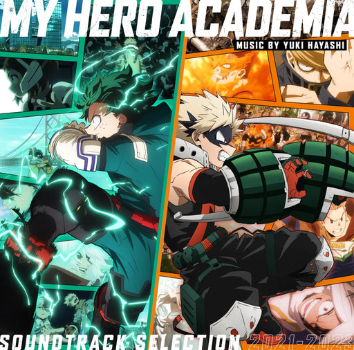 [CD] My Hero Academia Sound Track Selection 2021-2023 THCA-60283 Yuki Hayashi_1