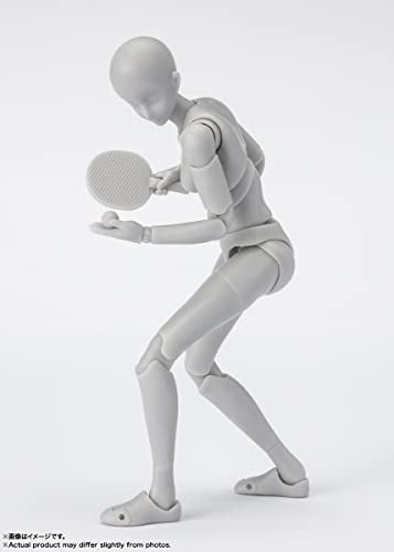 S.H.Figuarts Body-chan Sport Edition DX Set Gray Color Ver. Figure ‎BAS64934 NEW_8