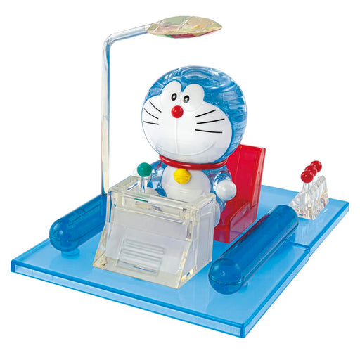 beverly 51 Piece Crystal Puzzle Doraemon Time Machine 50296 Plastic Clear Pieces_1