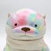 Shinada Global Mochi-Kawauso Otter Rainbow L size Plush Doll MOKW-0350R NEW_3