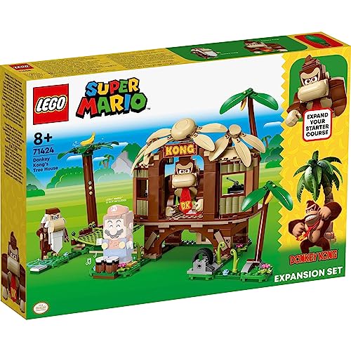 LEGO Super Mario Donkey Kong Tree House 71424 Toy Blocks 555 pieces ABS NEW_2