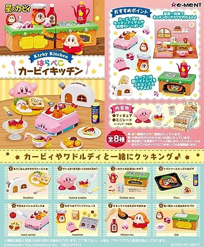 RE-MENT Kirby kitchen Collection Toy Complete set of 8 Types PVC Mini Figure NEW_1