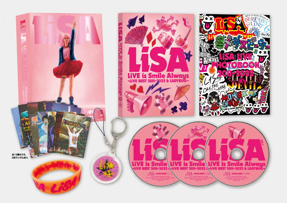 Blu-ray LiSA LIVE IS SMILE ALWAYS LIVE BEST 2011-2022 & LADYBUG Ltd/ed. VVXL-150_2