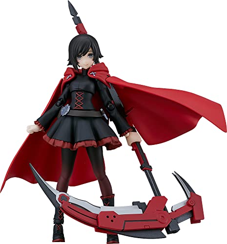 figma 596 RWBY: Ice Queendom Ruby Rose Painted plastic non-scale Figure ‎M06873_1