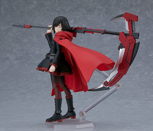 figma 596 RWBY: Ice Queendom Ruby Rose Painted plastic non-scale Figure ‎M06873_2