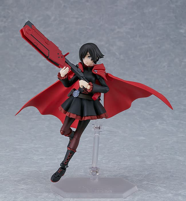 figma 596 RWBY: Ice Queendom Ruby Rose Painted plastic non-scale Figure ‎M06873_5