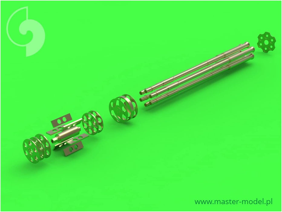 1/35 M61 A1 Vulcan Six-Barrelled Rotary 20mm Cannon Turned Barrels GM-35-001 NEW_5