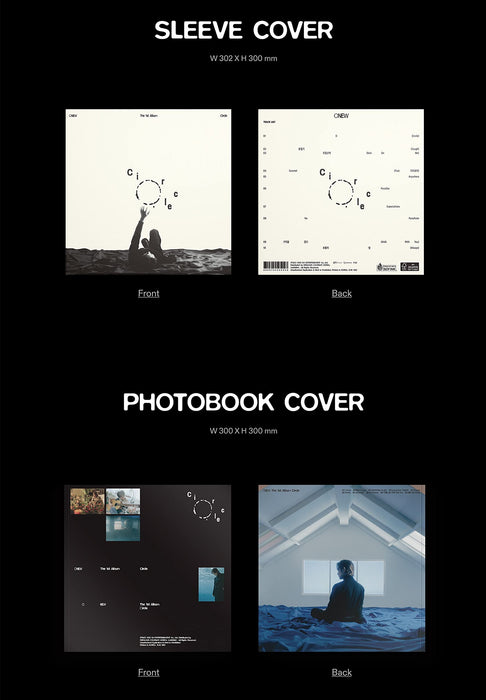 ONEW (SHINee) 1st Full Album Circle Photo Book Style Korea Edition CD SMK1662_3