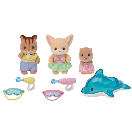 EPOCH Sylvanian Families doll Baby water play set S-75 Action Doll & Accessories_1