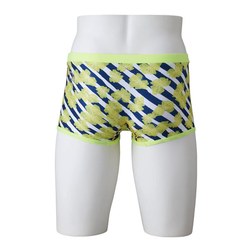 MIZUNO N2MBA065 Men's Swimsuit EXER SUITS Short Spats Yellow Size S Polyester_2