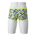 MIZUNO N2MBA065 Men's Swimsuit EXER SUITS Short Spats Yellow Size S Polyester_2